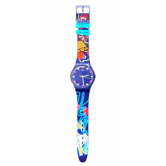 Swatch Watch What Happens In Vegas SUOZ234 2016 Limited USA Specials Destination - Picture 4 of 7